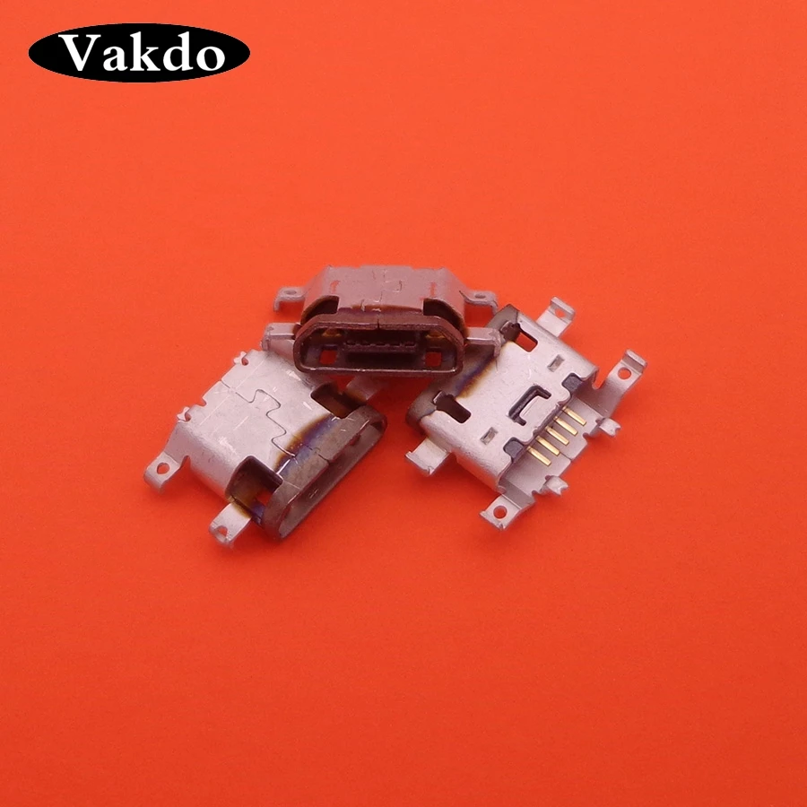 100 шт. порт зарядки Micro USB разъем для Motorola Moto G G4 XT1622 Plus XT1642 XT1625 запасные части|Шлейфы