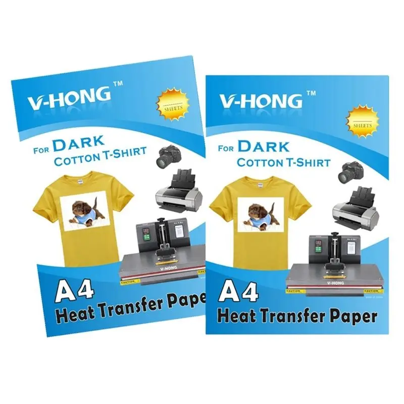 Высококачественная бумага формата А4 хлопковая одежда Термотрансферная