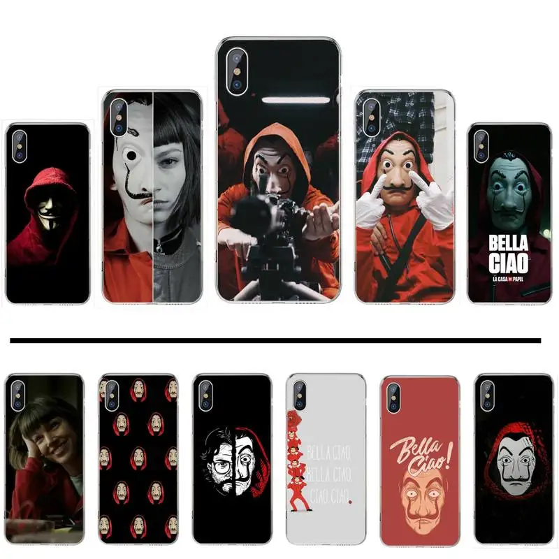 Чехол для телефона из мягкого силикона и ТПУ бумажный домик испанское