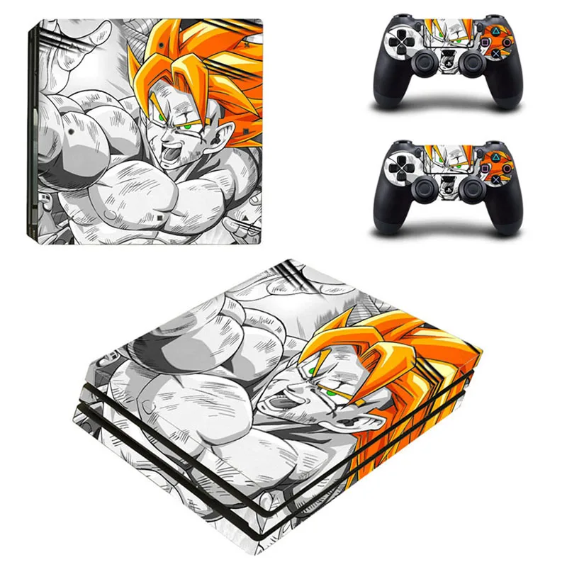 PS 4 Pro наклейка Dragon Ball PS4 s Play станция Кожа Pegatinas для playstation консоль и
