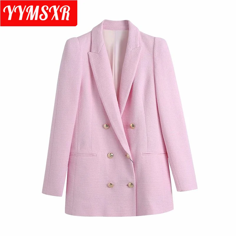 Ladies Suit Female Jacket 2021 Fall New Fashion Pure Color All-match Temperament Top Loose Casual Women's Clothes