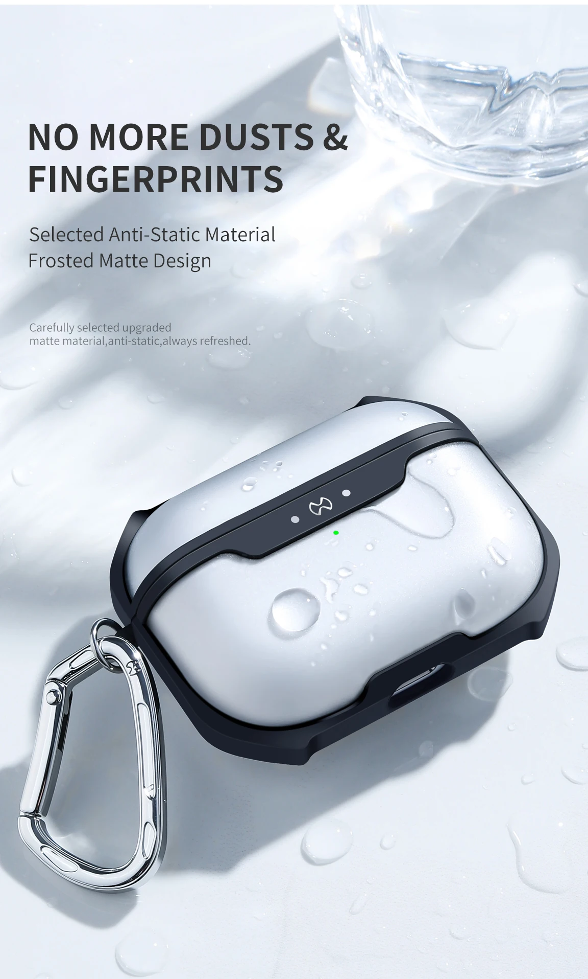 Xundd чехол для наушников для Apple AirPods Pro Чехол беспроводной Bluetooth прозрачный AirPod 3 чехол для Airpod 1/2 Пылезащитная крышка