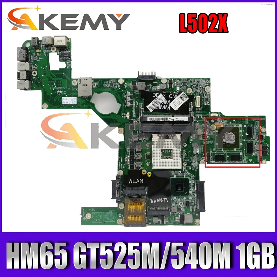   DAGM6CMB8D0   Dell XPS L502X,    HM65 GT525M/540M 1GB-GPU CN-0C47NF C47NF 0C47NF 100%,  