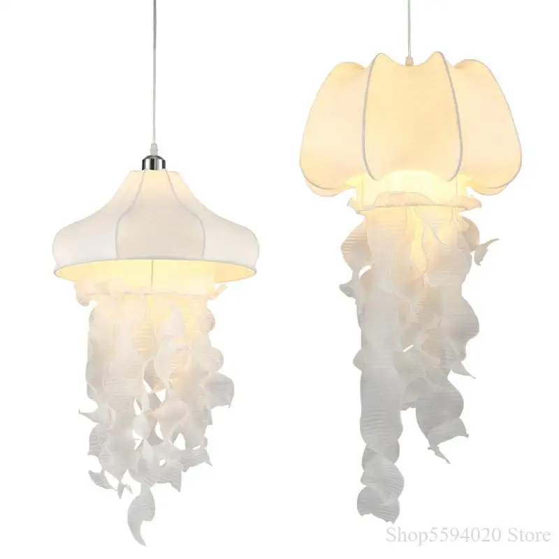 Подвеска из шелка в скандинавском стиле медуза ткани для гостиной спальни