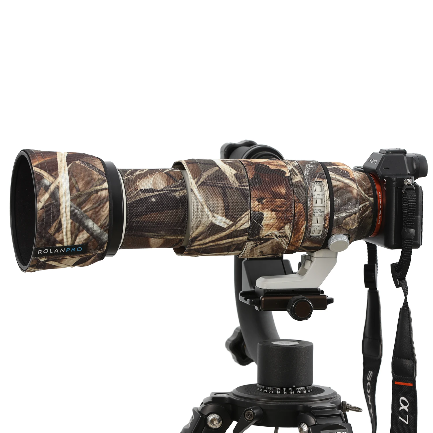 Защитный чехол ROLANPRO для Sony FE камуфляжный объектива 100 400 мм f4.5 5 6 GM OSS|lens camouflage|camouflage