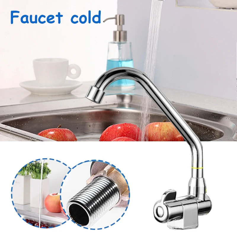 Кран для автофургона Поворотный Смеситель холодной воды крепление на раковину в