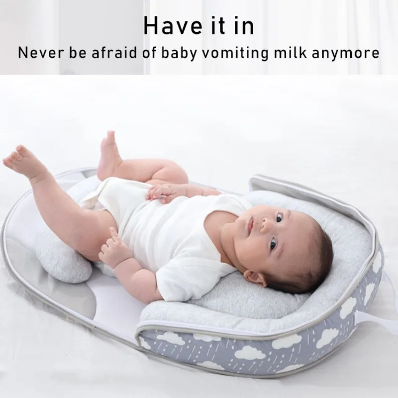 

Newborn Baby Bionic Isolation Bed Multi-function Foldable Bed In Bed Convenient Outdoor Travel Baby Bed Spot