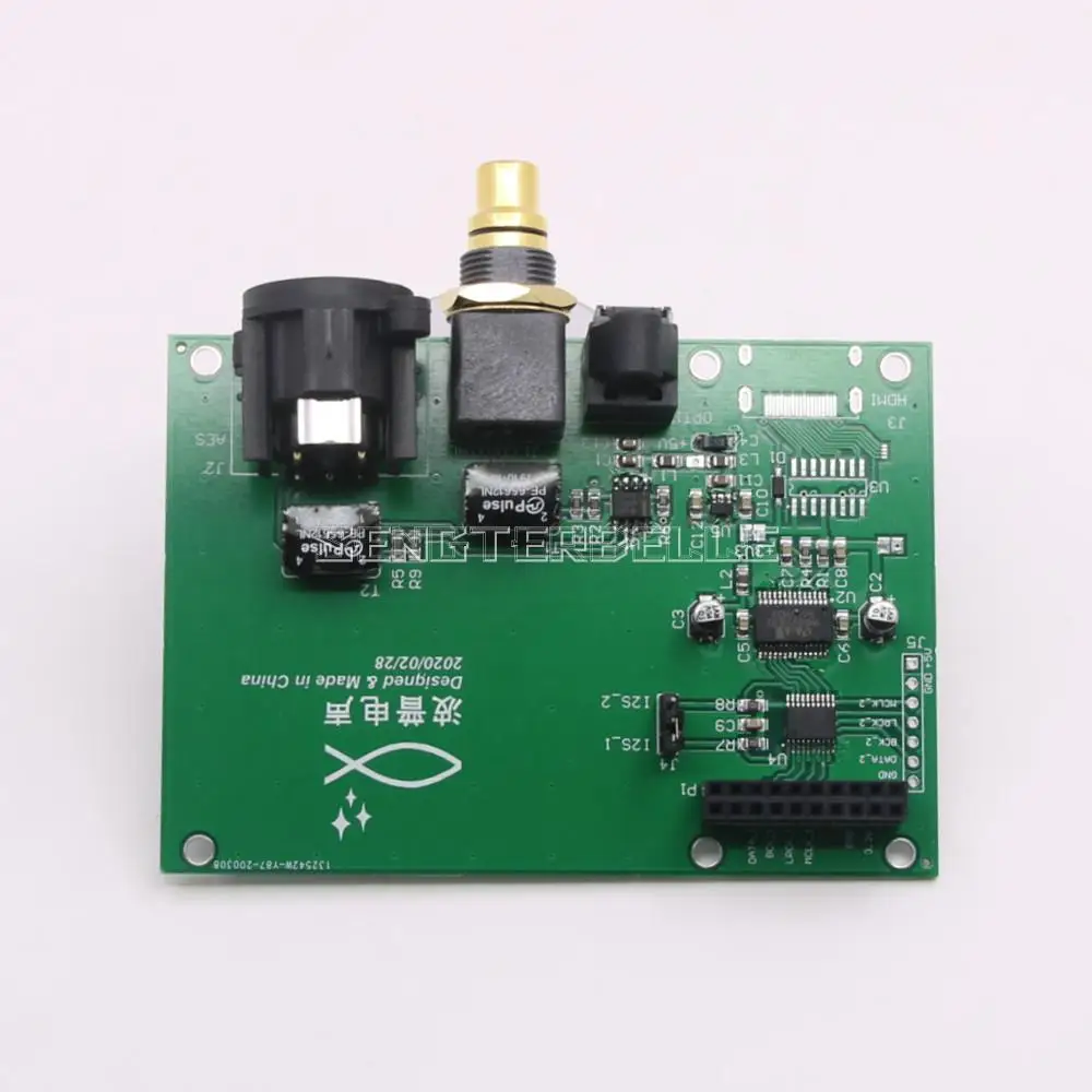 XMOS Amanero итальянский цифровой интерфейс USB к I2S/IIS коаксиальный SPDIF выходная плата