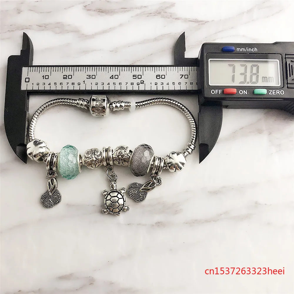 

Pandora bracelet charms silver 925 original Luxury PANDORA Silver Crystal Shinning Love Heart Clasp Charm Bracelet