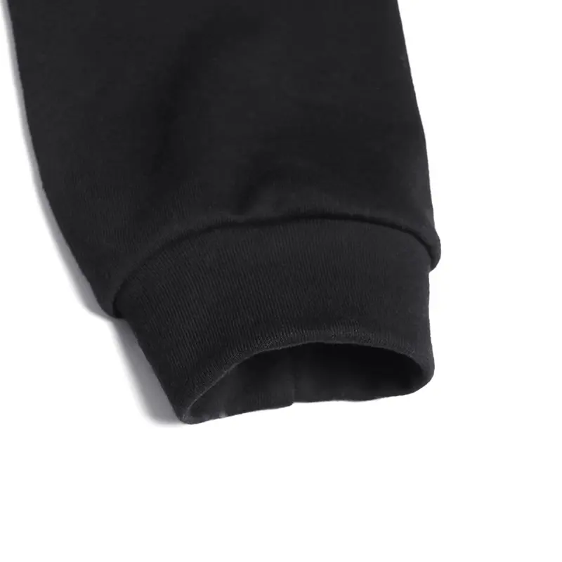 Черное платье с оборками XITAO женская мода новый пуловер длинным рукавом