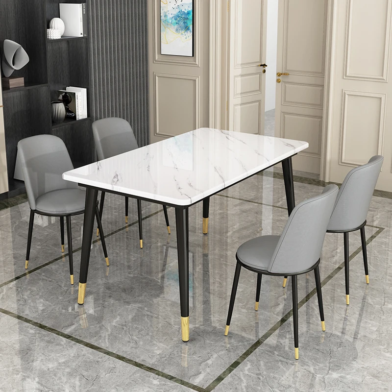 Столовые используют маленькие бытовые Современные Простые обеденные столы и