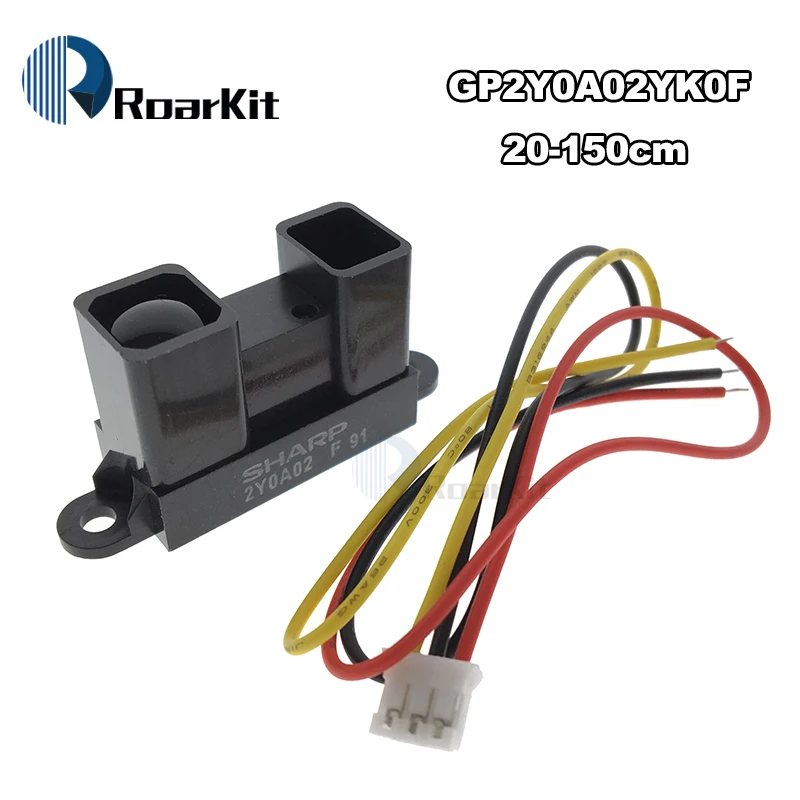 GP2Y0A21YK0F 10-80 см GP2Y0A02YK0F 20-150 см GP2Y0A41SK0F 0A41SK 4-30 см Инфракрасный датчик приближения Сенсор IR аналоговая расстояние Сенсор - Цвет: GP2Y0A02YK0F