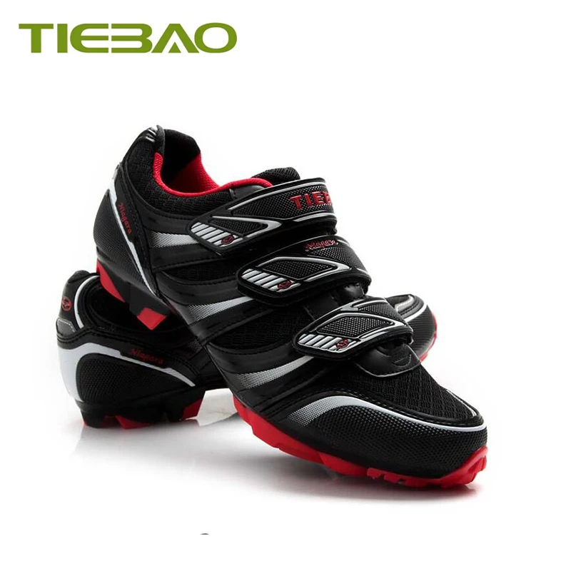TIEBAO Mountain Bike Shoes Men Cycling Sneakers Sapatilha Ciclismo Mtb Self-locking Outdoor Sport Pro Riding Bicycle | Спорт и