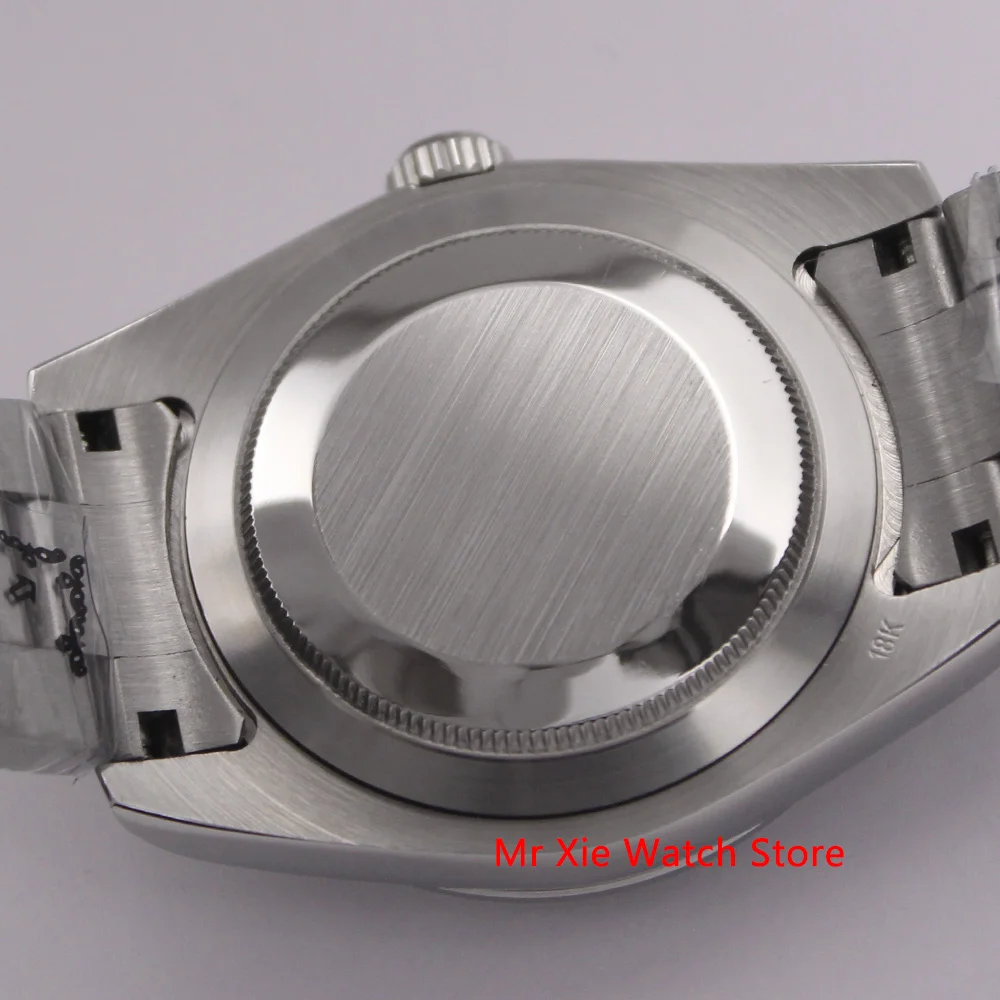 Мужские автоматические механические часы Bliger 40 мм роскошные светящиеся