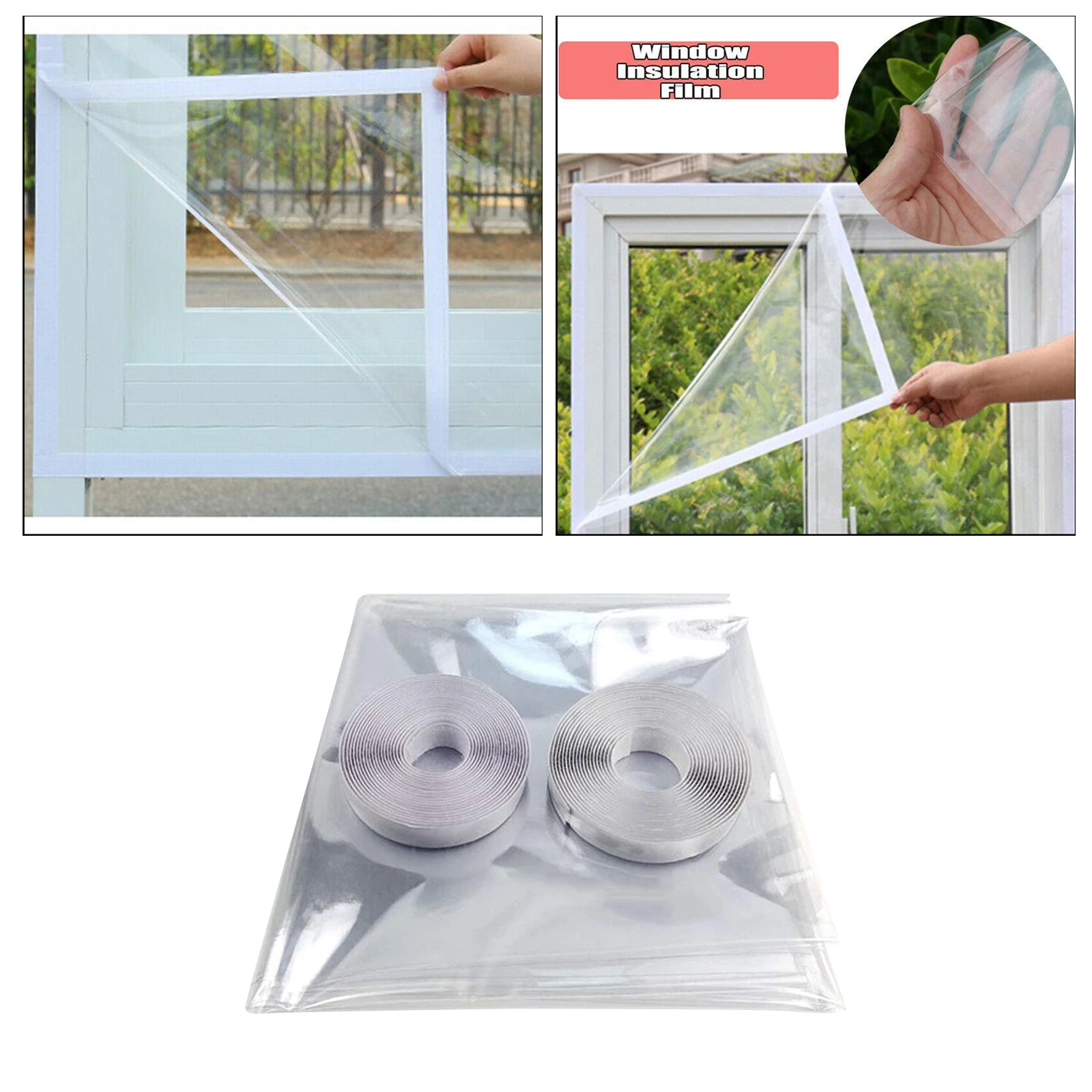 

Winter Window Seal Film Self-Adhesive Heat Insulation Sticker Windtight Warm