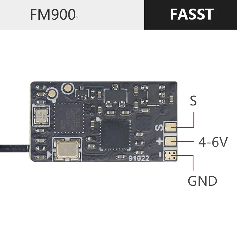 X BOSS FM900 2 4G FASST RSSI SBUS микро приемник для Futaba T8FG T14SG T16SZ T18SZ радиопередатчик 3 дюйма FPV