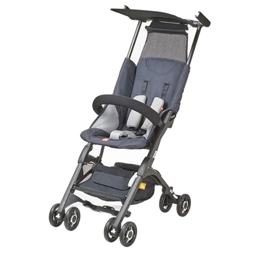 Легкая прогулочная коляска Gb POCKIT 2S быстро складывающаяся детская