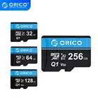 Карта памяти ORICO Micro TFSD, макс. 80 мс, мини TF-карта 256 ГБ 128 ГБ 64 ГБ 32 ГБ, с адаптером для SD-карты