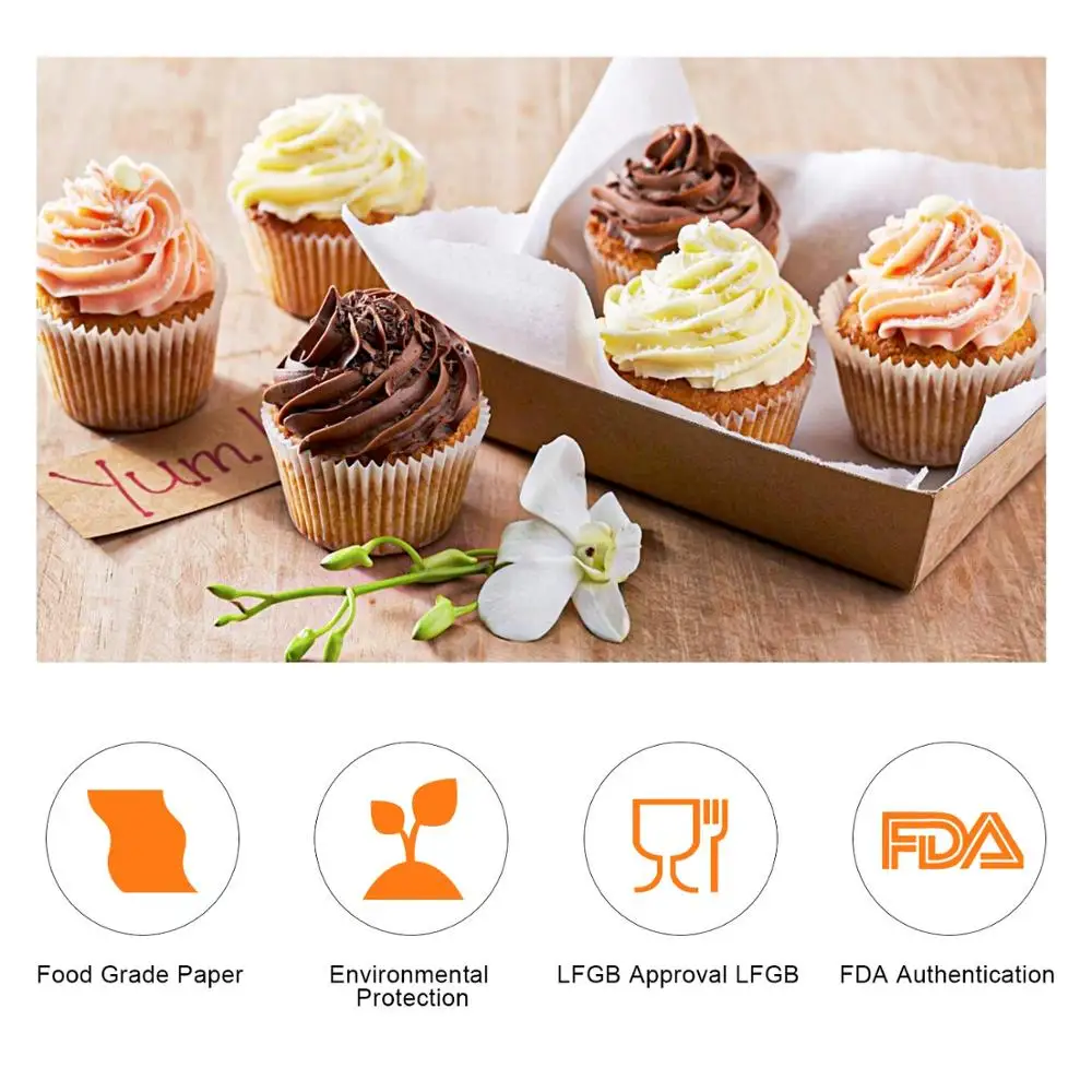 1000 см белая подкладка для кексов бумажные чашки выпечки стандартные банки конфет