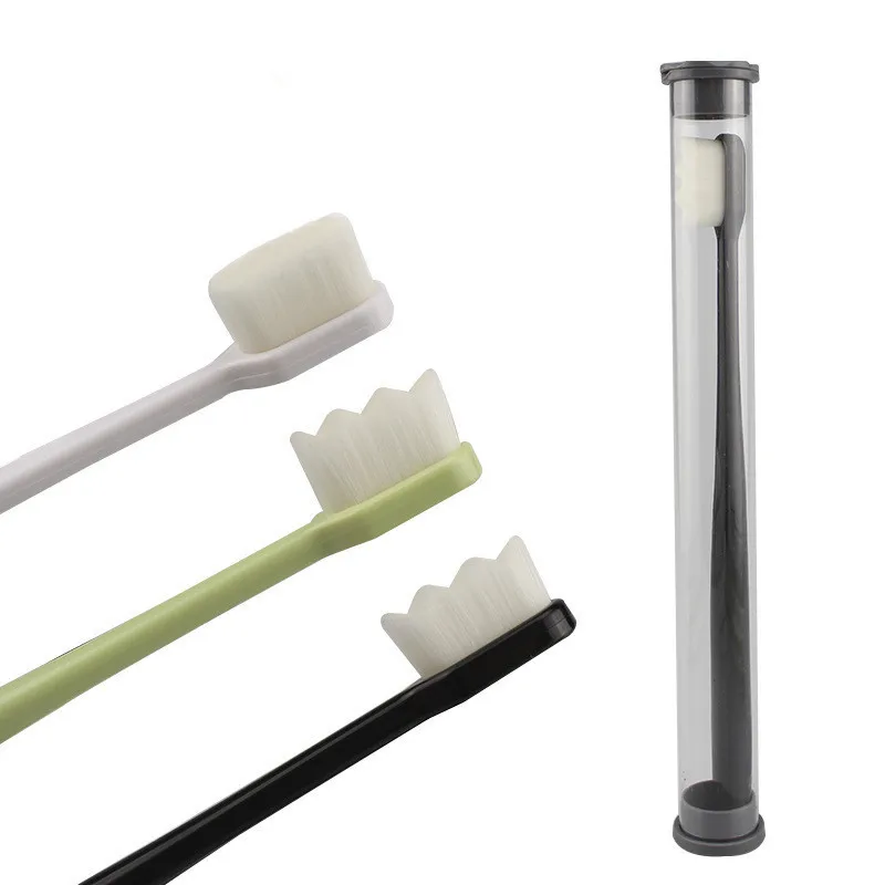 Улучшенная ультратонкая Мягкая зубная щетка из волокна экологически чистая