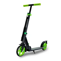 foldable pu 2 wheel kick scooter aluminum alloy childrens foot scooter height adjustable sports toy skateboard