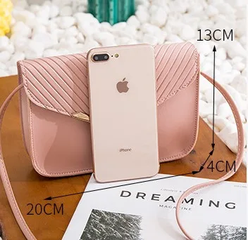 

2021 Fashion Trend Women Texture Shoulder Casual Small Square Bag Wild Crossbody Solid Color Tote Messenger Handbags Sac Bags