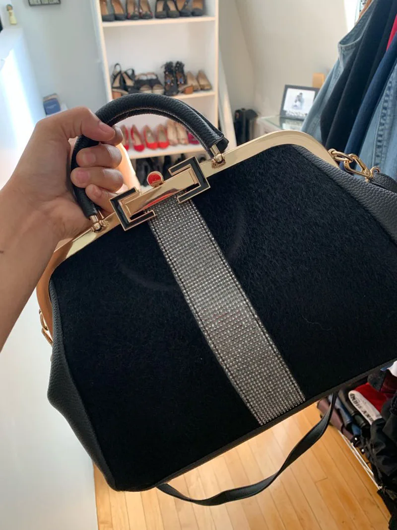 Новая мода pu Ms. Boston сумка через плечо сумка из конского волоса сумка через плечо bolsa