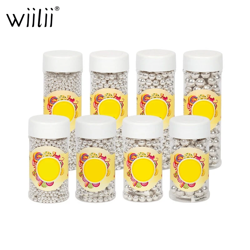 Инструменты для украшения торта 130 г цветная игла леденцы сахара серебряные