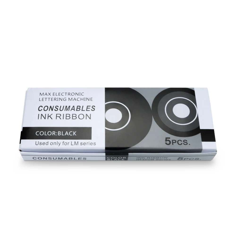 5PK MAX чернильная лента для MAXElectronic Lettering Machine LM Series LETATWIN|Ленты принтеров| |