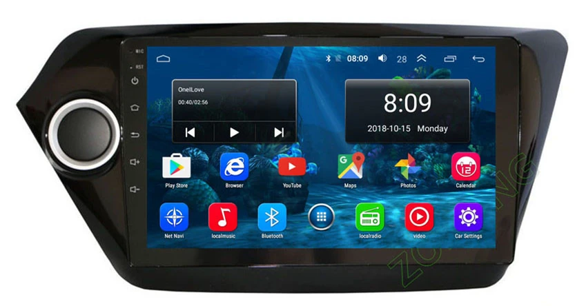 DSP 36EQ 4G 2.5D 2+ 32Gb для KIA K2 Android 9,0 автомобильный DVD мультимедийный плеер для KIA RIO 3 Авторадио автомобильный gps-навигация, радио, стерео