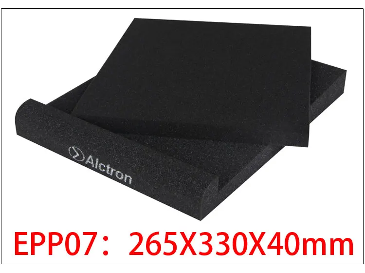 for 6.5Monitor Speak Комплект из 2 предметов EPP05 студийный монитор акустическая пена противоударные звукоизоляционные колодки для мониторов 5/6. 5/8 дюймов - Цвет: for 6.5Monitor Speak