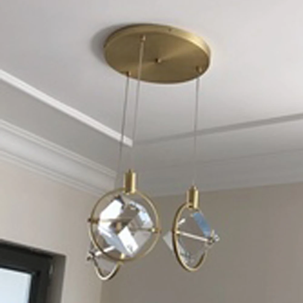 Хрустальная люстра в стиле арт деко 220 светодиодный переменного тока|Люстры| |