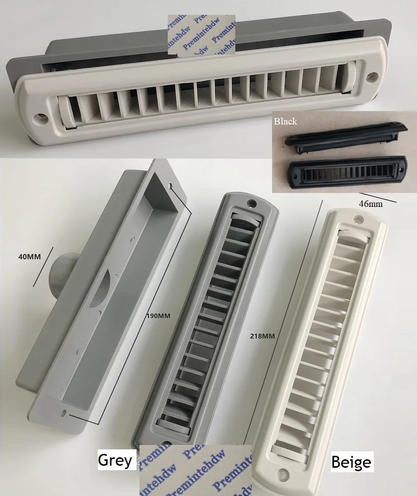 

Вентиляционное отверстие для вентиляционного отверстия, 2 шт., Регулируемый расход, ABS-пластик