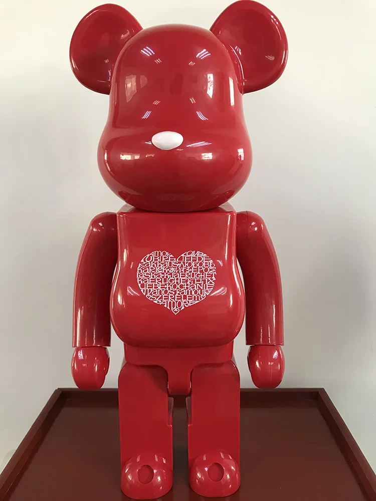 

Bearbricklys 70cm 1000% Bear&bricklys Toy Blocks Bear Toy Action Toy Figures Garage Kits Dolls Kids Toys