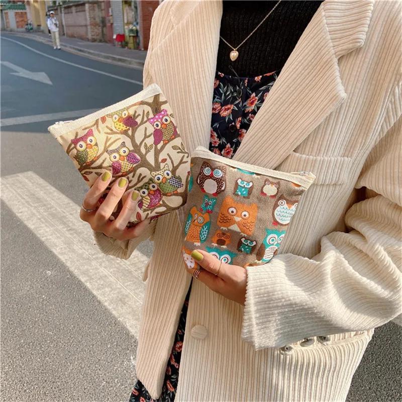 Однотонная сумка на одно плечо милая холщовая мессенджер для девочек женская в