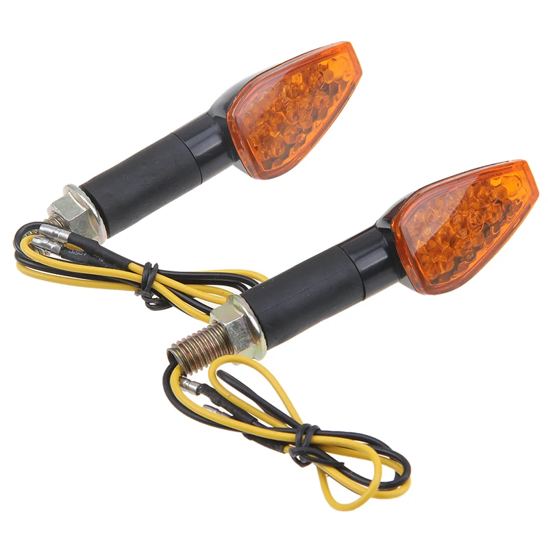 Универсальный указатель поворота для Мотоцикла Suzuki Kawasaki Cafe Racer лампа с