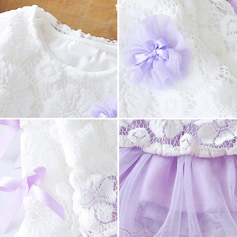 

Keelorn Girls Clothes Set 2021 Spring Infant Clothes Cute Lace Flower Top +Mesh Skirt 2pcs Outfits Long Sleeve Kids Party Suit