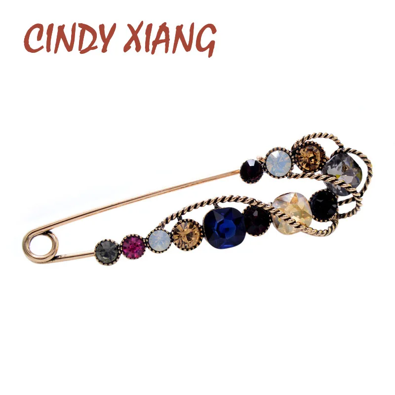 Женская Брошь свитер CINDY XIANG большая Винтажная брошь на булавке 2020|Броши| |