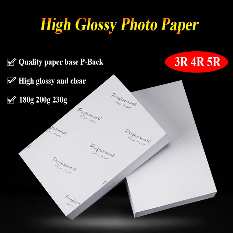 

Фотобумага 3R 4R 5R P-back 100 листов