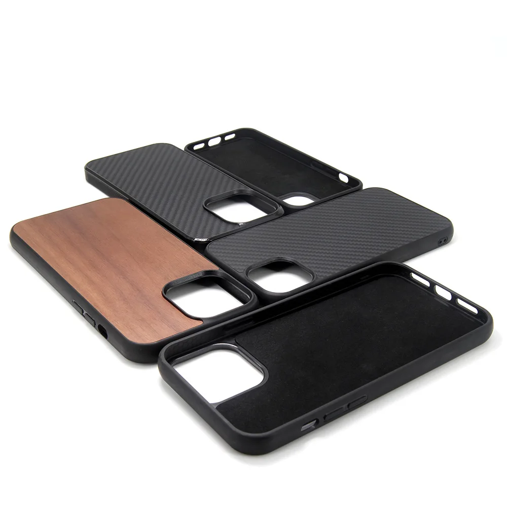 

Back is Carbon Fibre Material Case For iPhone 13 Pro Max Case For iPhone 13 Mini Case