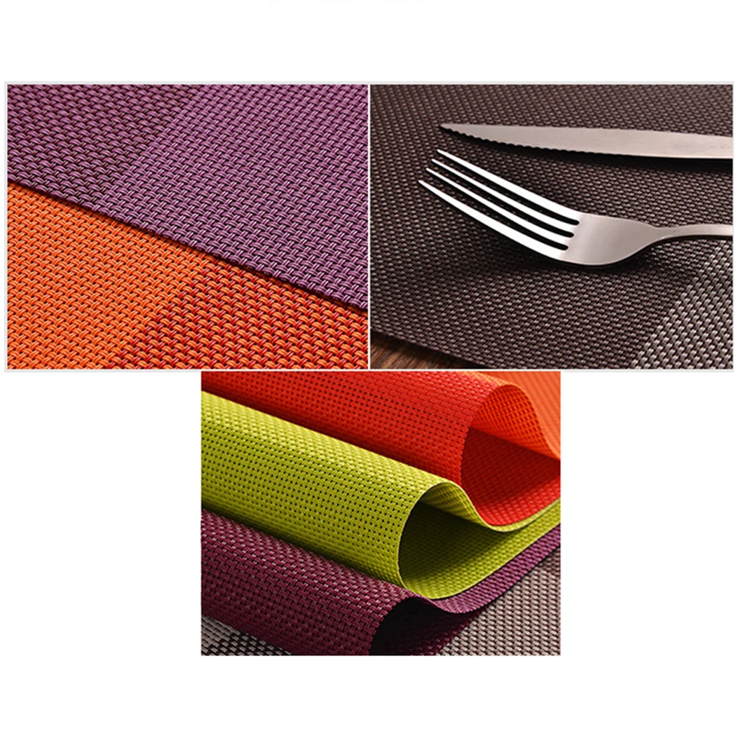 

Dining Table Multifuctional Placemat Heat Insulating Plastic Desk Pad Countertop Protector Mat Pot Holder Protector Dish Cups