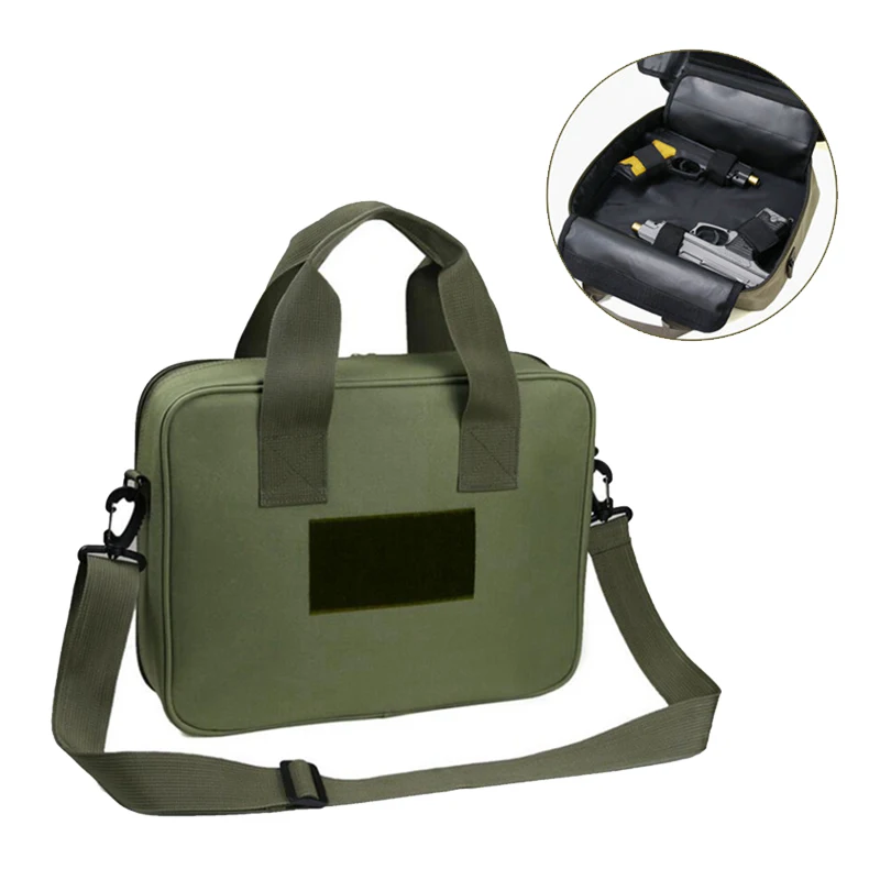 

Tactical Airsoft Shoulder Bag Nylon Padded Handgun Pouch Magazine Pouches For Military Gun Bag Hunting Accessories