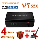 Цифровой ресивер Gtmedia v7s s2x HD 1080P с USB WIFI gtmedia v7s2x, обновленный от Freesat v7s hd TV Box без приложения