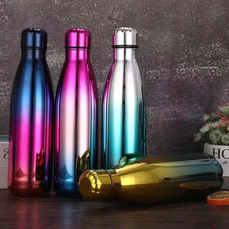 Cola Motion deportes botella de agua resistente taza Monolayer Metal Color beb 350 мл/750 мл 2019 | Дом и сад