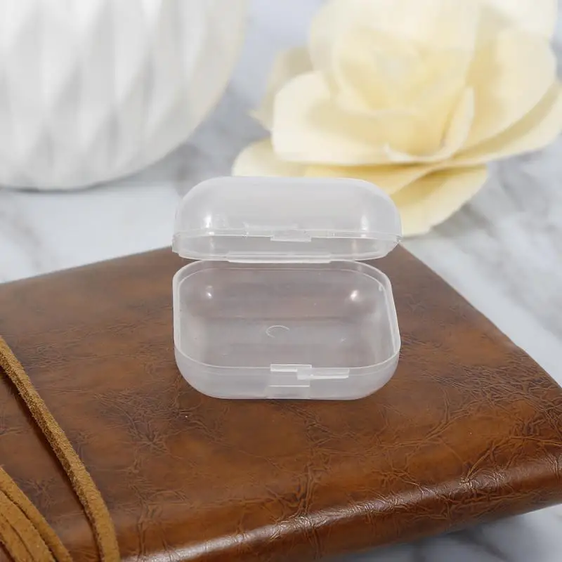 Чехол для наушников пластиковый мини-бокс хранения чехол SD-карты прозрачный