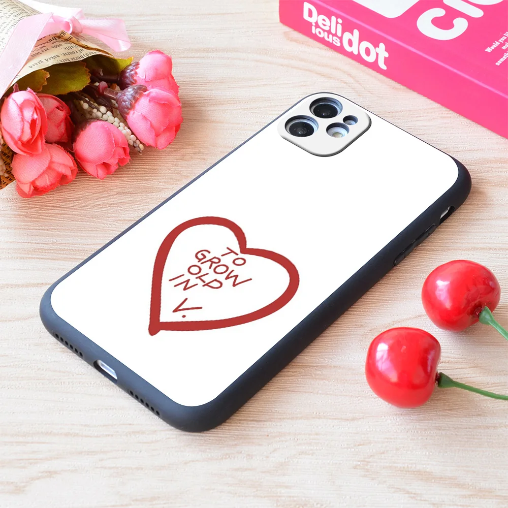 

For iPhone To Grow Old In V. Print Soft Matt Apple Case