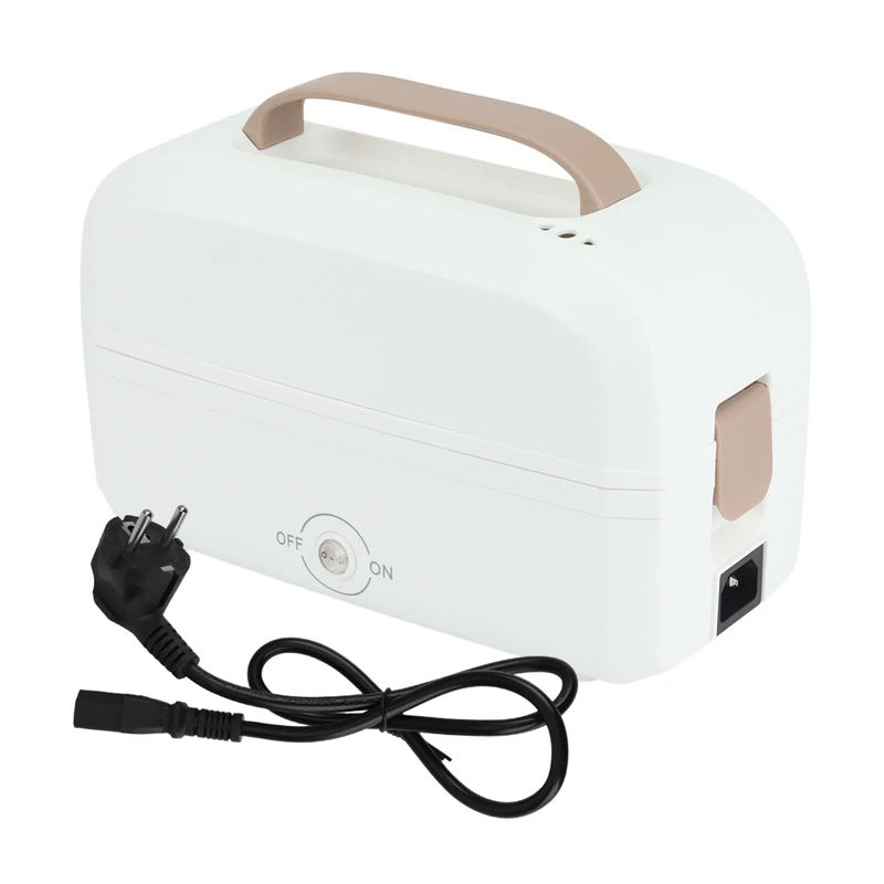 Portable Electric Heating Stainless Steel Lunch Box Home Car Truck Rice Food Warmer Dinnerware Set Eu Plug | Дом и сад