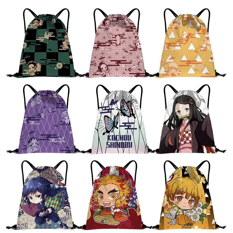 

Рюкзак для покупок Kamado Tanjirou Nezuko Agatsuma Zenitsu