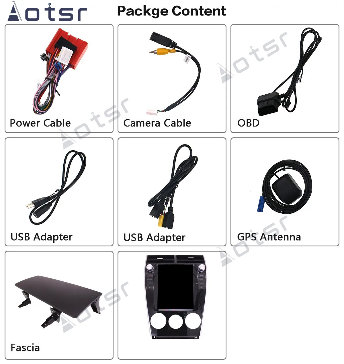 Автомобильный мультимедийный плеер стерео GPS DVD радио навигация Android экран для Mazda