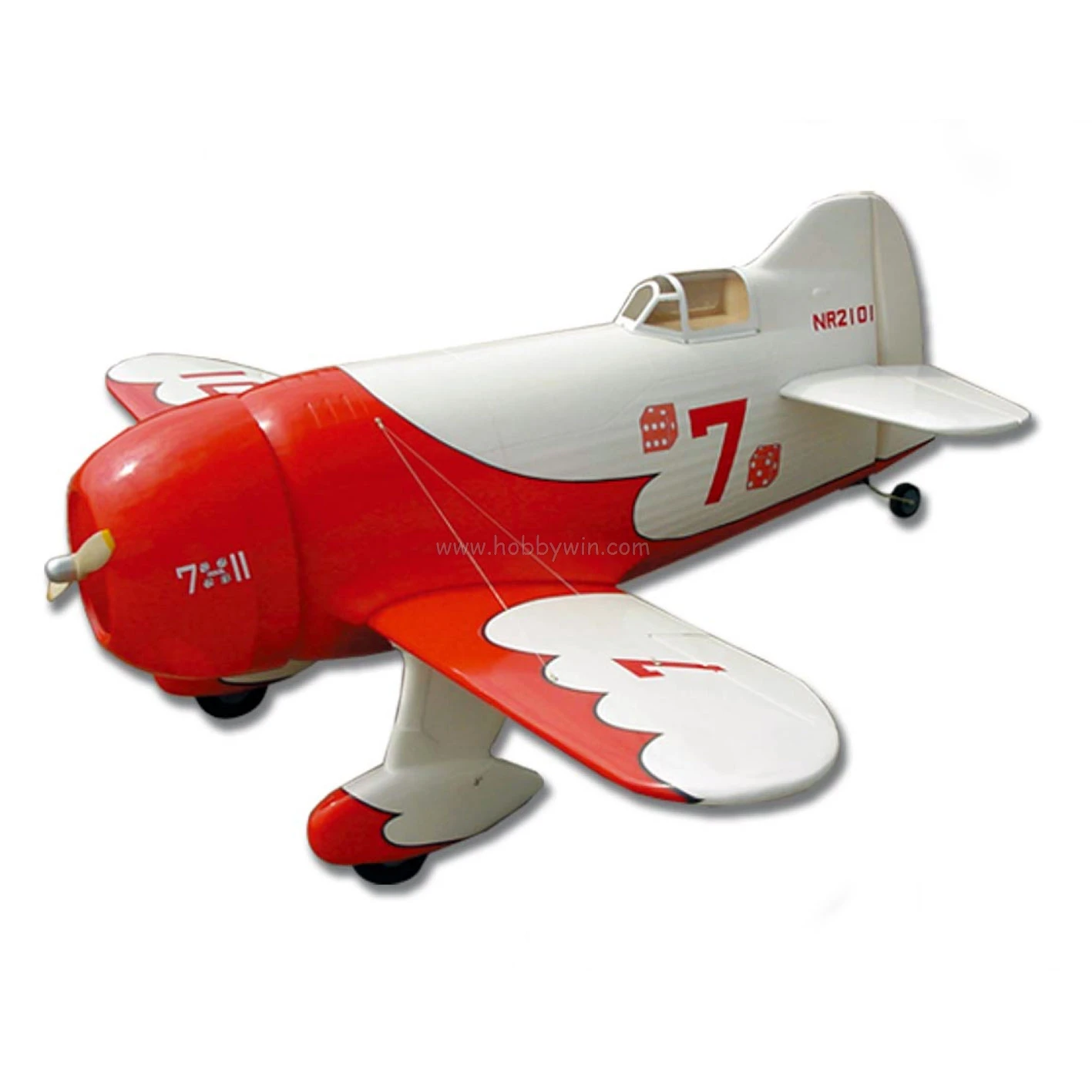 FlyFly Gee Bee 1036 мм комплект без электрической части стекловолокна и дерева RC модель Sporter самолет